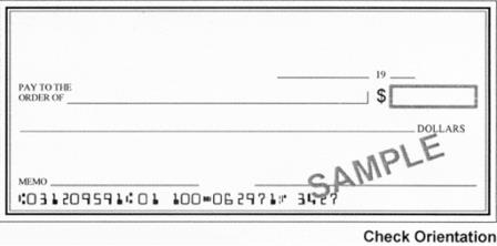 Printing in Forms or Checks